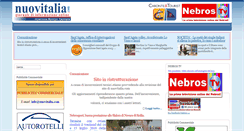 Desktop Screenshot of nuovitalia.com
